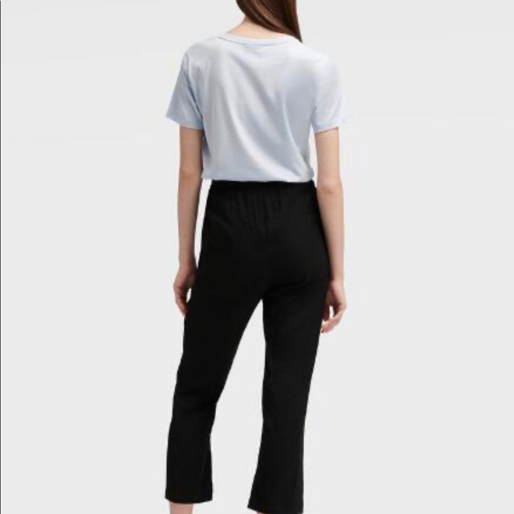 DKNY Cropped Pull On Pants NEW NWT SMALL S - Picture 2 of 4